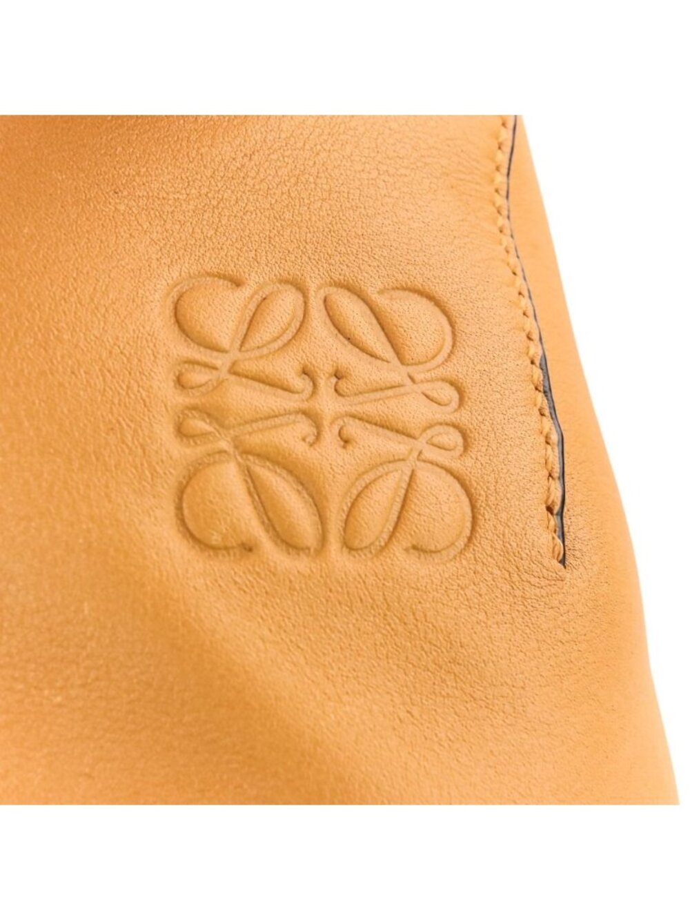 Loewe Drawstring Leather Backpack Camel - Picture 8 of 15